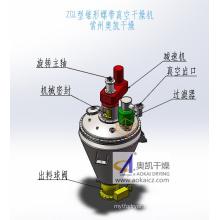 Cone-Shape Helical Ribbon Vacuum Dryer
